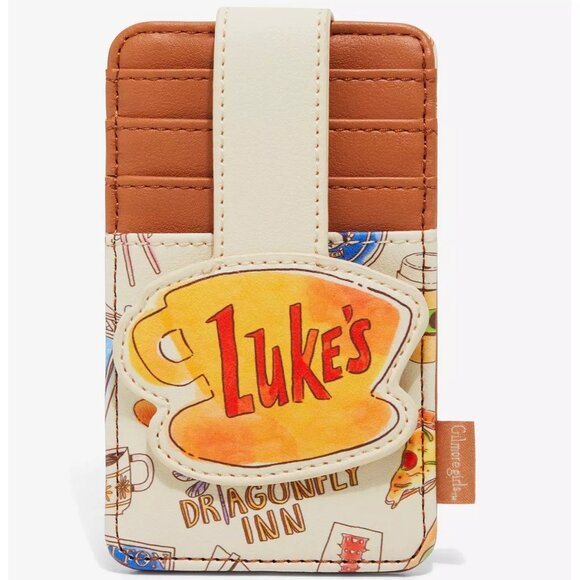 Loungefly Gilmore Girls Icons Mini Backpack and Cardholder Set NWT - Picture 6 of 9